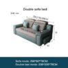 2.08M sofa bed