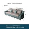 2.38M sofa bed