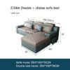 2.54M sofa bed