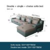 3.24M sofa bed