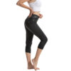 Cropped pants black